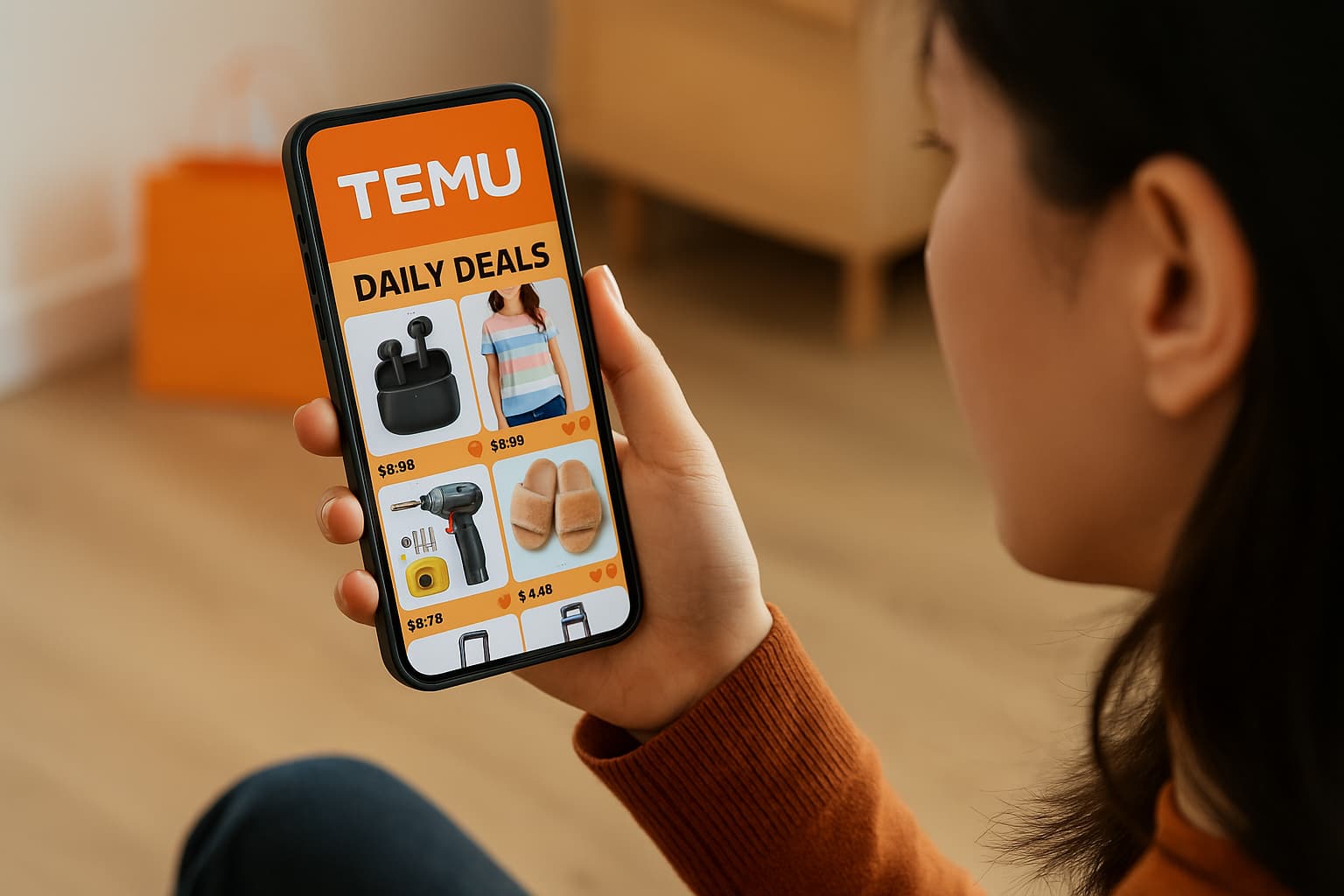 Chasser les offres du jour Temu sans rien manquer